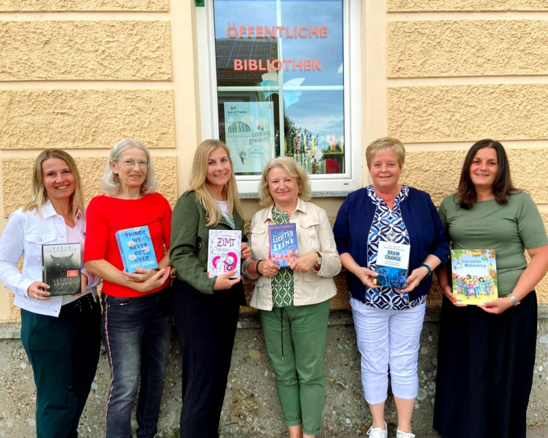Team der Gemeindebücherei Feldkirchen Team der Gemeindebücherei Feldkirchen