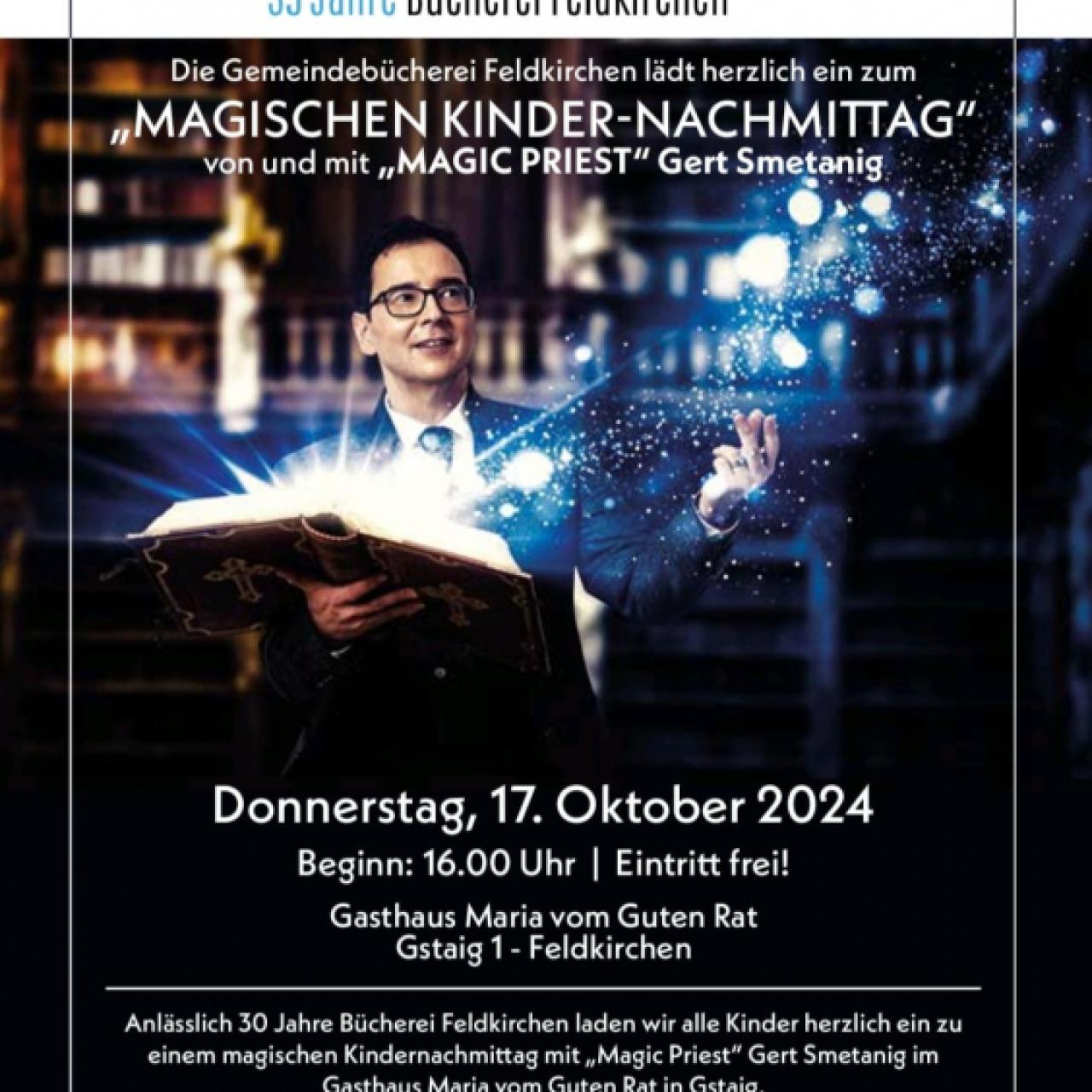 Plakat: Magischer Kindernachmittag