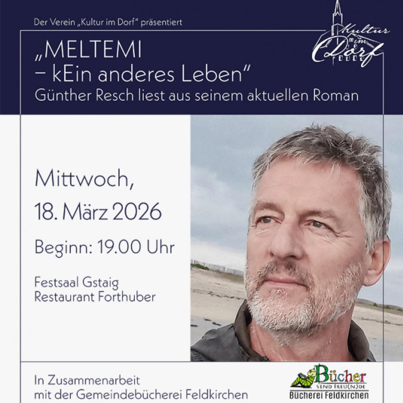 Einladung Lesung Günther Resch 2026